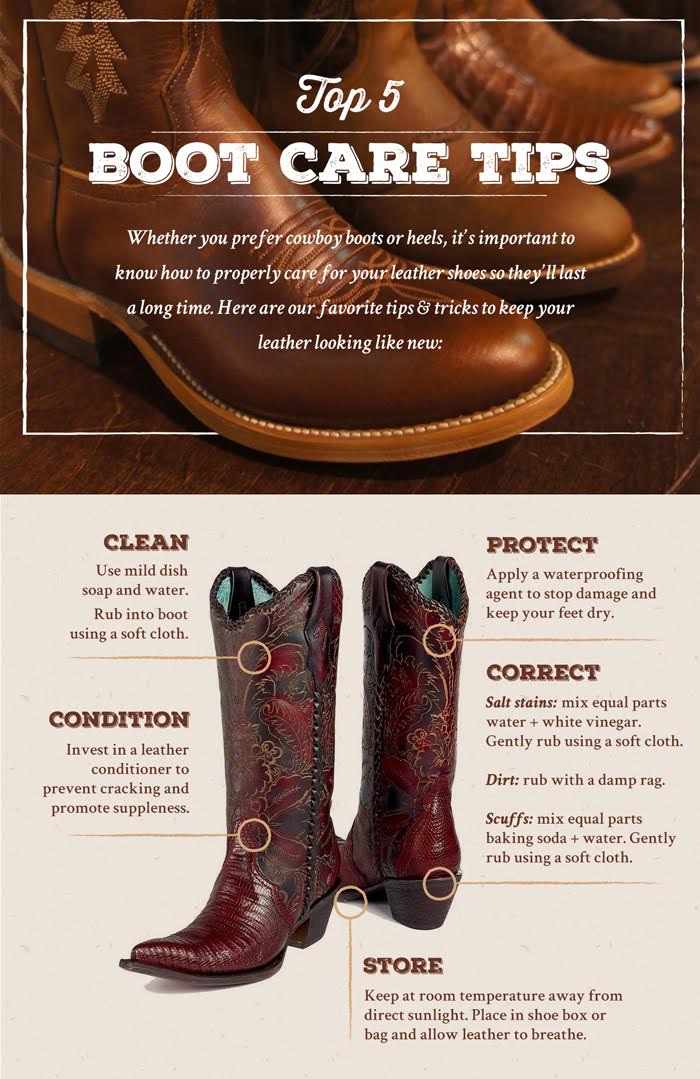 How To Clean And Care For Cowboy Boots?