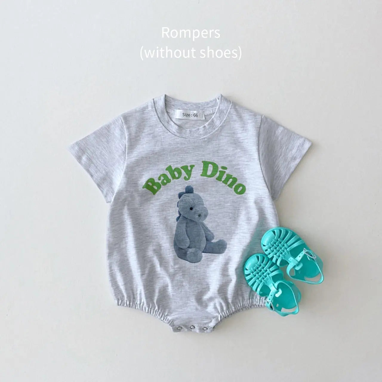 2023 Country Bear Summer Baby Boy Romper Outfit Organic Cotton Bear Print T shirts Romper 3month Infant Clothing Baby Girl Bodysuit - Image #3
