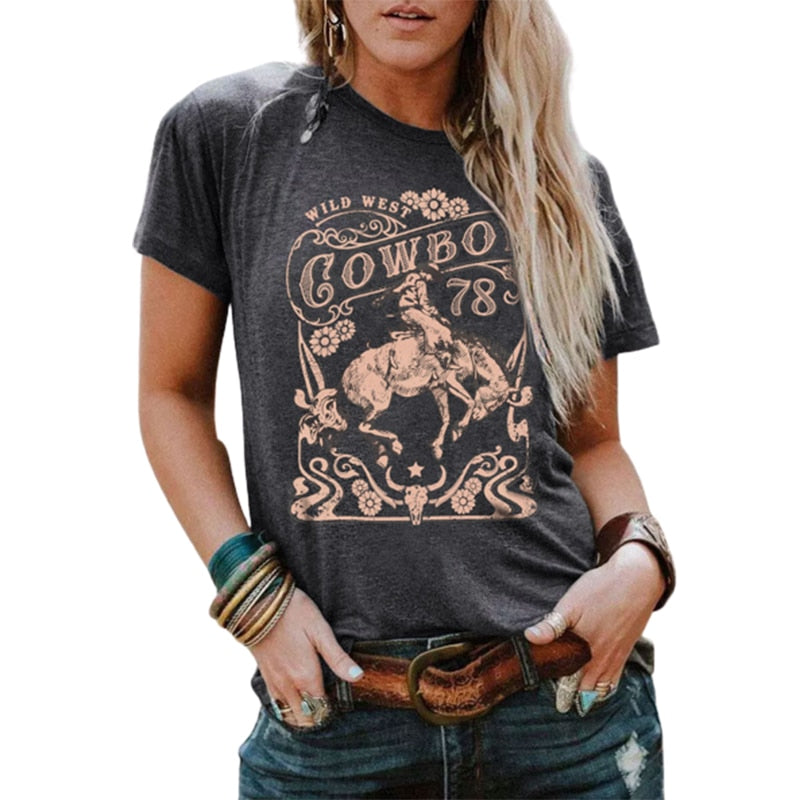 Country As Truck© Wild West Cowboy T-shirts