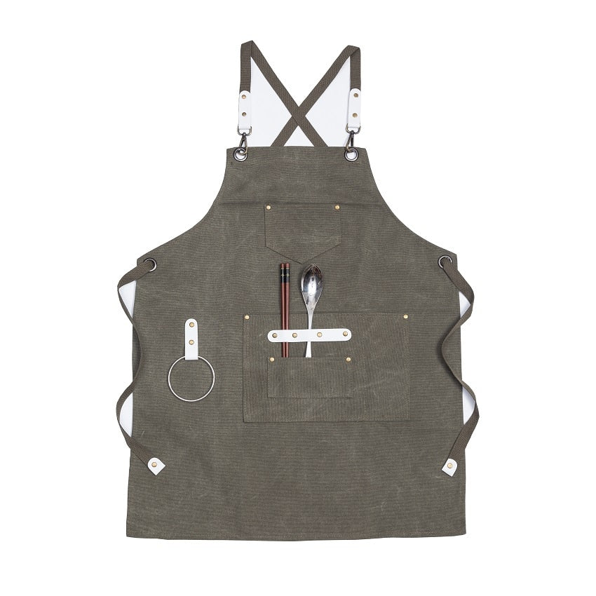 New Thick Country Canvas Unisex Apron Bib
