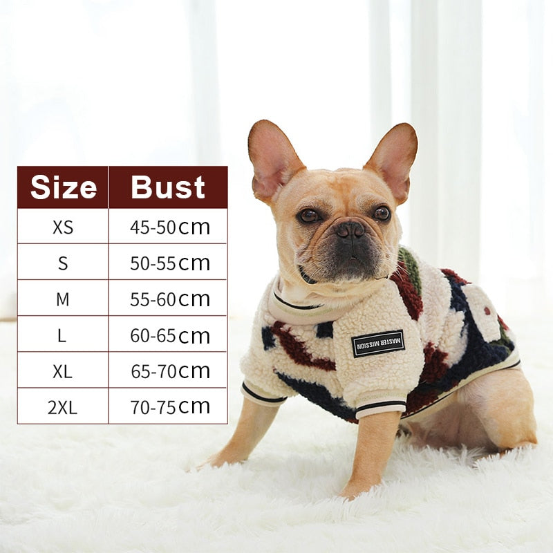Country Dog Hoopet Pet French Bull Dog Clothes Winter Coat Clothing For Dog  Jacket Puppy Vest Jacket For Small Medium Large Dogs