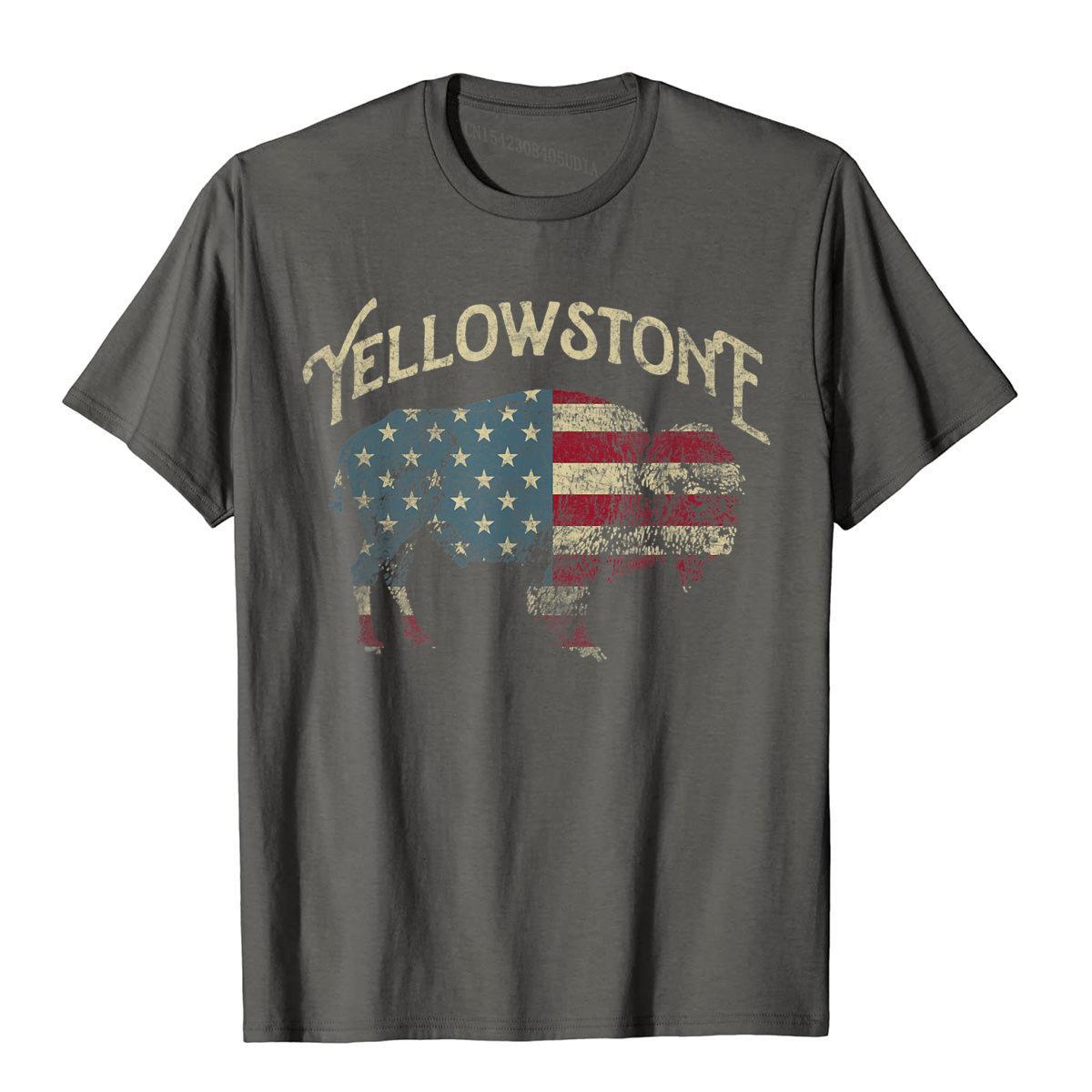 Vintage Country Yellowstone National Park Retro T-Shirt