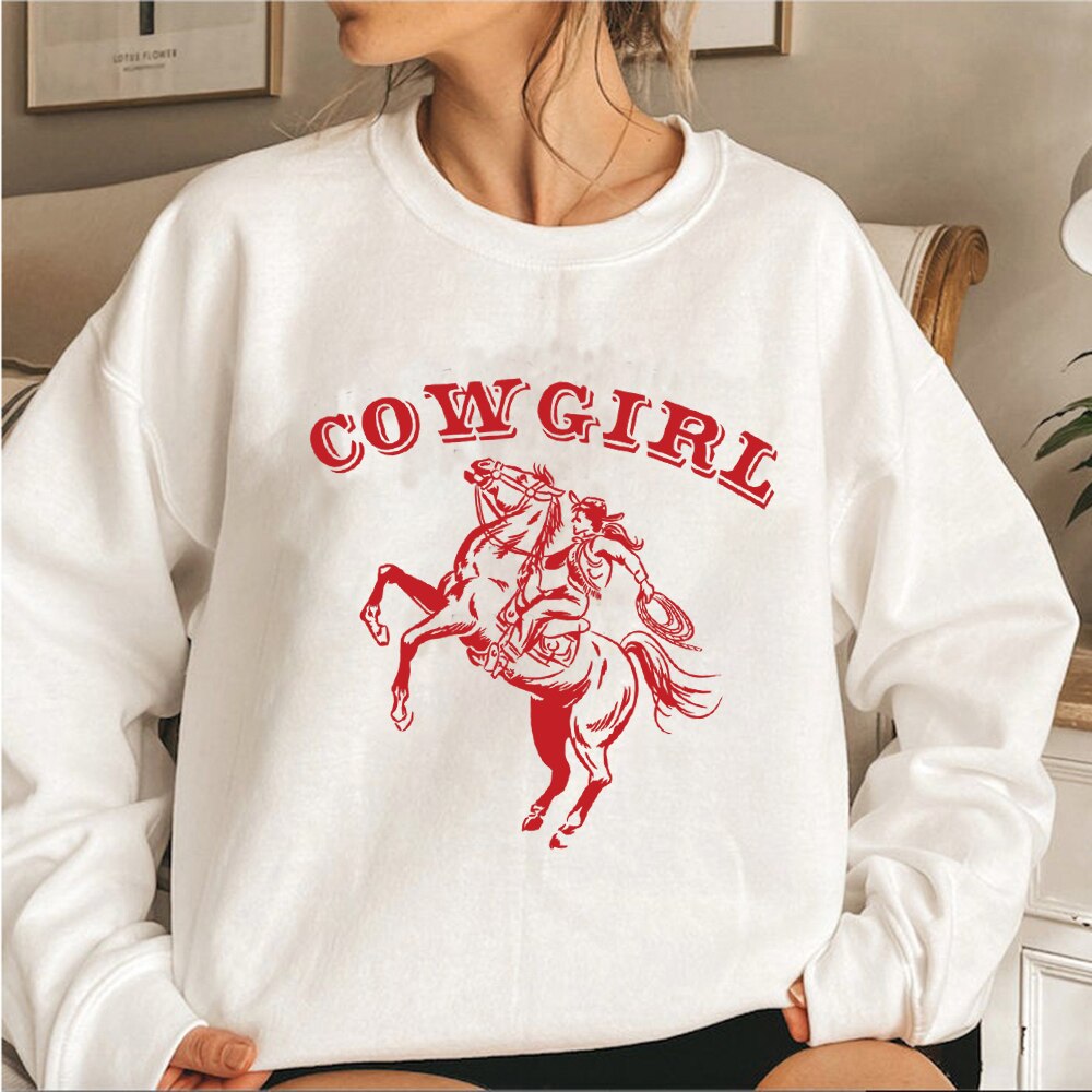 Country As Truck© Cowgirl Sweatshirt  Loose Long Sleeve Shirts