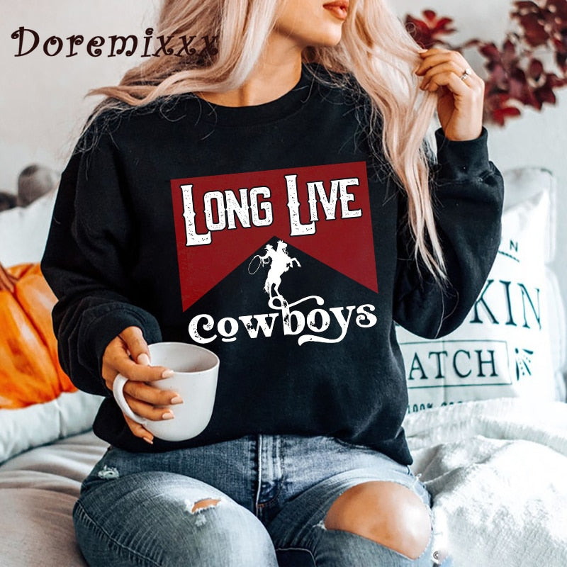 Country As Truck© Long Live Cowboys Sweatshirt