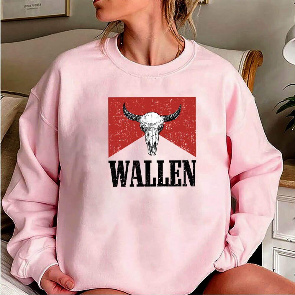 Country As Truck© Cowgirl Wallen Rodeo Crewneck Sweatshirts