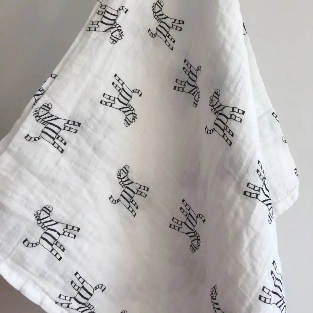 120X110cm Muslin Baby Blankets Newborn Swaddle Blanket Mantas De Bebe Cotton Gauze Blanket Swaddling Blanket Muslin Diaper - Image #23