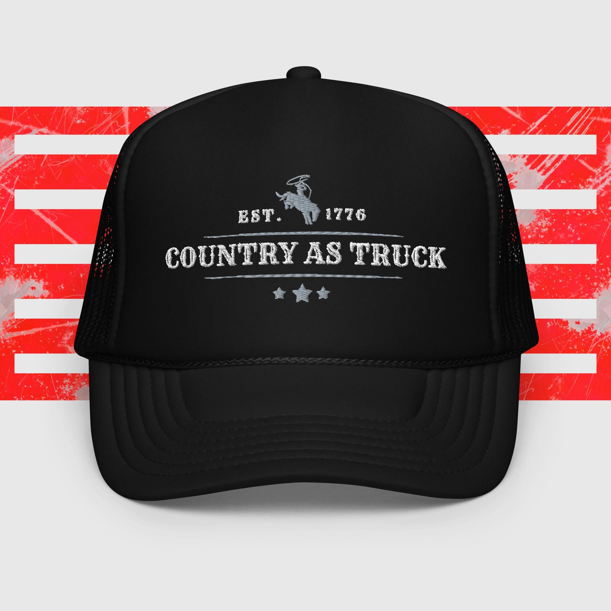Country As Truck Trucker Hat