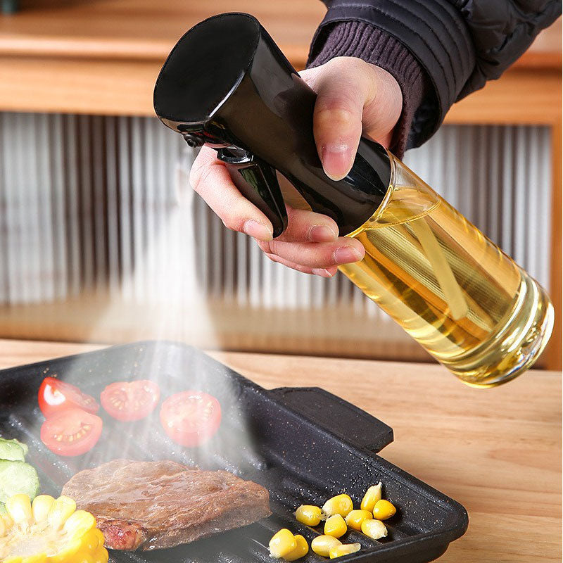 Cooking Out On The Trail, Campsite Or At Your Backyard BBQ Just Got Easier With This Oil Spray Bottle